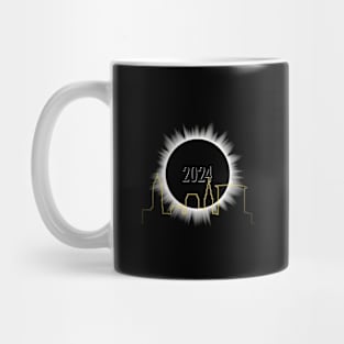 Eclipse 2024 - Cleveland Skyline Mug